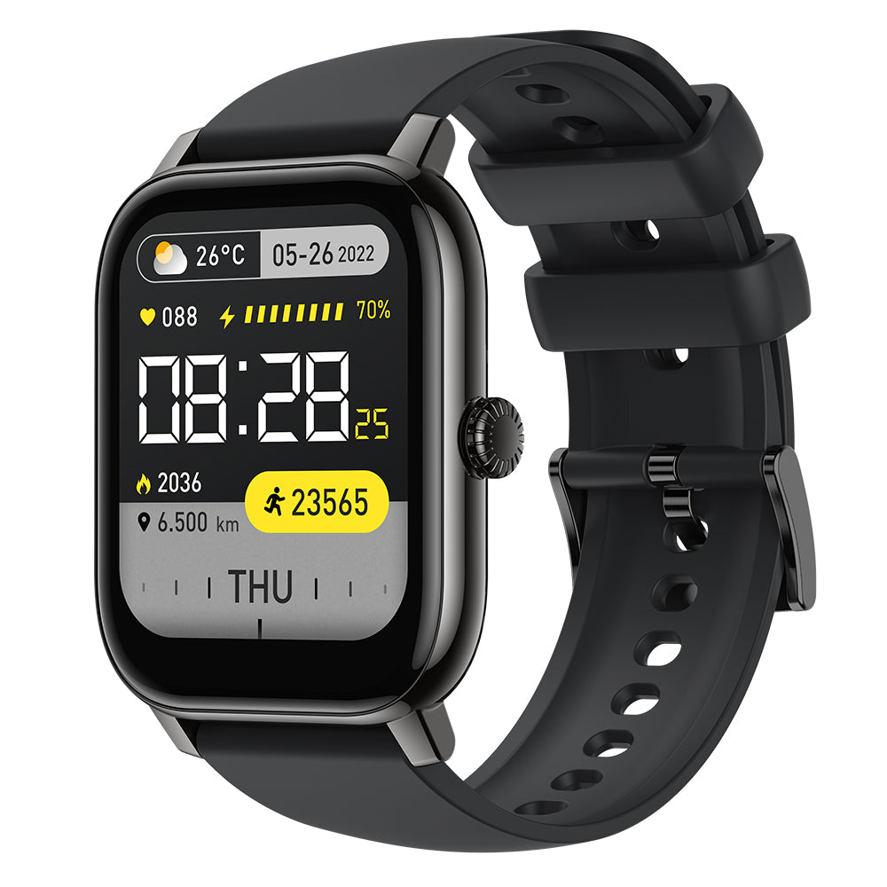 Premium Smartwatch Unisex – Fitness Watch with AI, Voice Calls, ECG, Blood Glucose Monitoring, Health Tracking, IP68 Waterproof, Step Counter, Heart Rate & Sleep Monitor, Notifications & Voice Assistant – For Women & Men