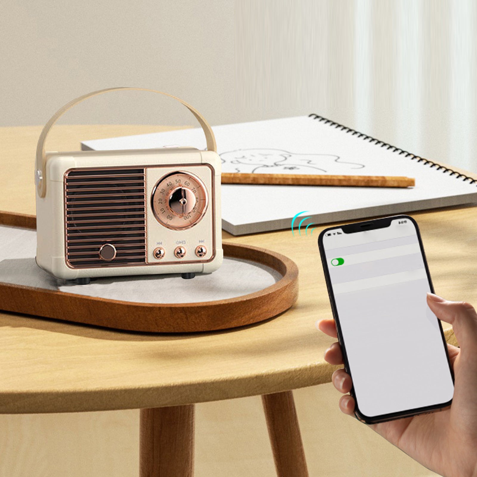 Hochwertiges HM11 Tragbarer Bluetooth-Lautsprecher Drahtloser Bass-Subwoofer Wasserdicht für Outdoor-Auto-Stereo-Lautsprecher