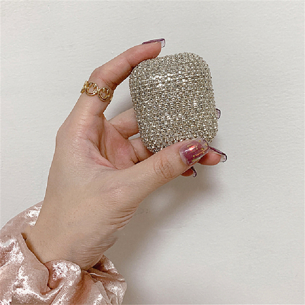 Étui de luxe 3D Bling Diamond pour Apple AirPods Pro et AirPods 1/2/3 - MagSafe Case Accessoires pour écouteurs Bluetooth sans fil