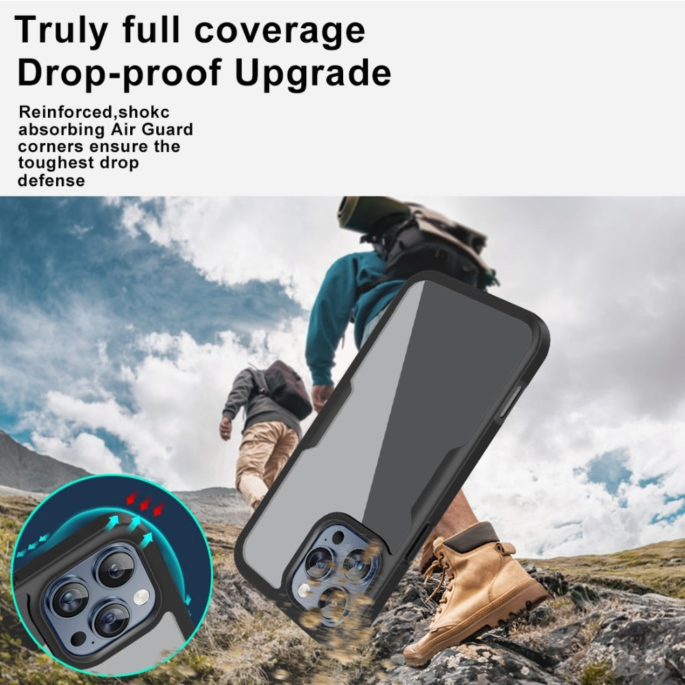 Hochwertige Transparente 360 Grad Silikon-Schutz iPhone Hülle mit MagSafe | Rundumschutz und Kameralinsenschutz für Apple iPhone 16/16e, 15, 14, 13, 12 Pro Max, Pro, Plus & Mini Cover | Panzertasche und Stoßstangenabdeckung | Hochwertige Handyhülle
