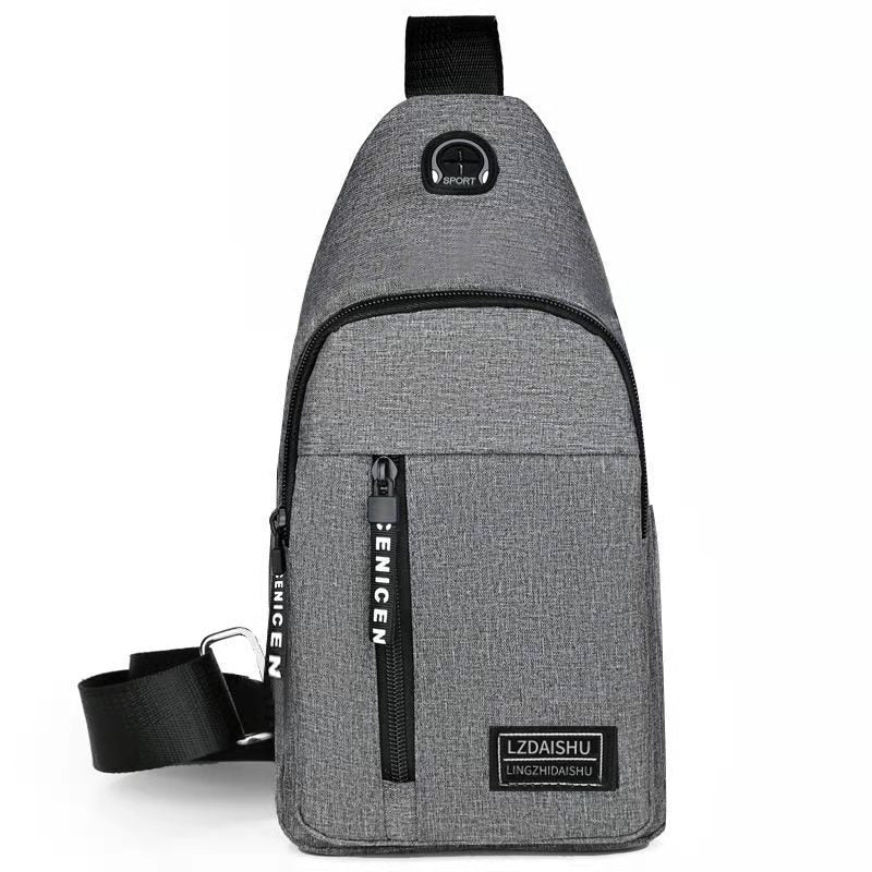 Hochwertige Neue Multifunktions-Brusttasche 2024: Herrenmode Trend aus Oxford Stoff, koreanischer Stil, Lässig und Wasserdicht - Phone Heaven Zone