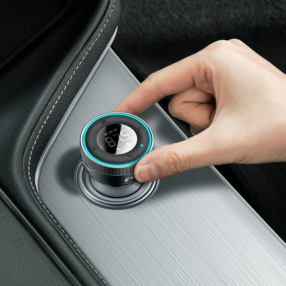 Transmetteur FM de haute qualité, voiture sans fil, Bluetooth 5.0, chargeur USB, radio Aux de voiture, lecteur MP3, musique, mains libres