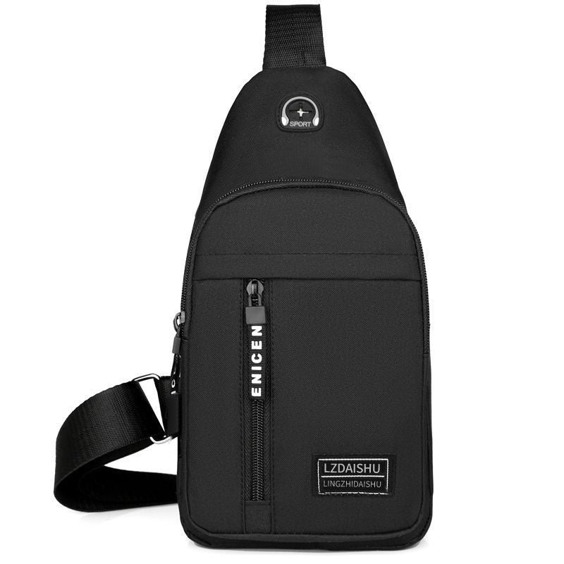 Hochwertige Neue Multifunktions-Brusttasche 2024: Herrenmode Trend aus Oxford Stoff, koreanischer Stil, Lässig und Wasserdicht - Phone Heaven Zone