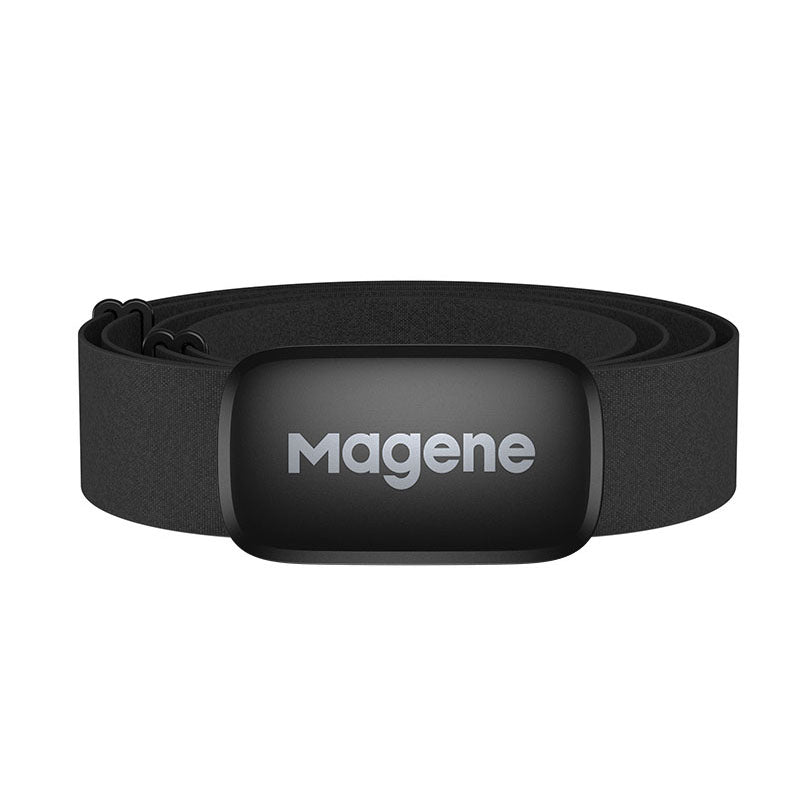 Herzfrequenzmesser Fitnessgerät mit Hochwertiges Bluetooth Herzfrequenzsensor und Brustgurt | LED-Licht und Tracking