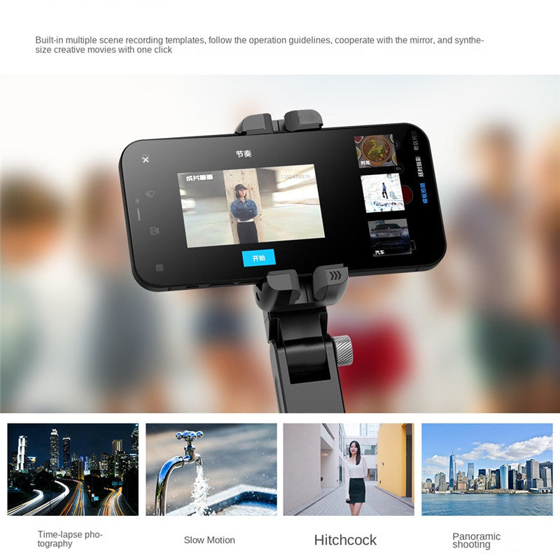 360° Dreh-Gimbal Stabilisator, Selfie Stick & Stativ: Hochwertiges Zubehör für Apple iPhone 15/14/13/12/11| Live-Fotografie
