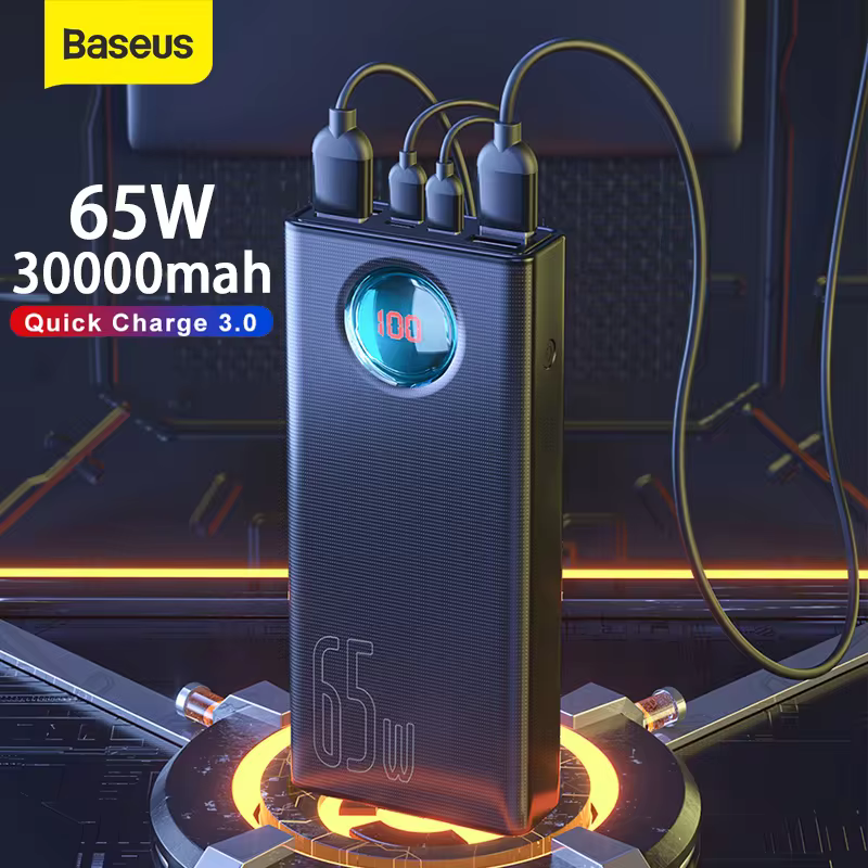 Premium Power Bank 10000mAh mit 22,5 W PD Schnellladegerät – Tragbares Ladegerät fürSmartphones, Apple iPhone, Samsung, iOS & Android AirPods, Earbuds, Android, Samsung, Xiaomi