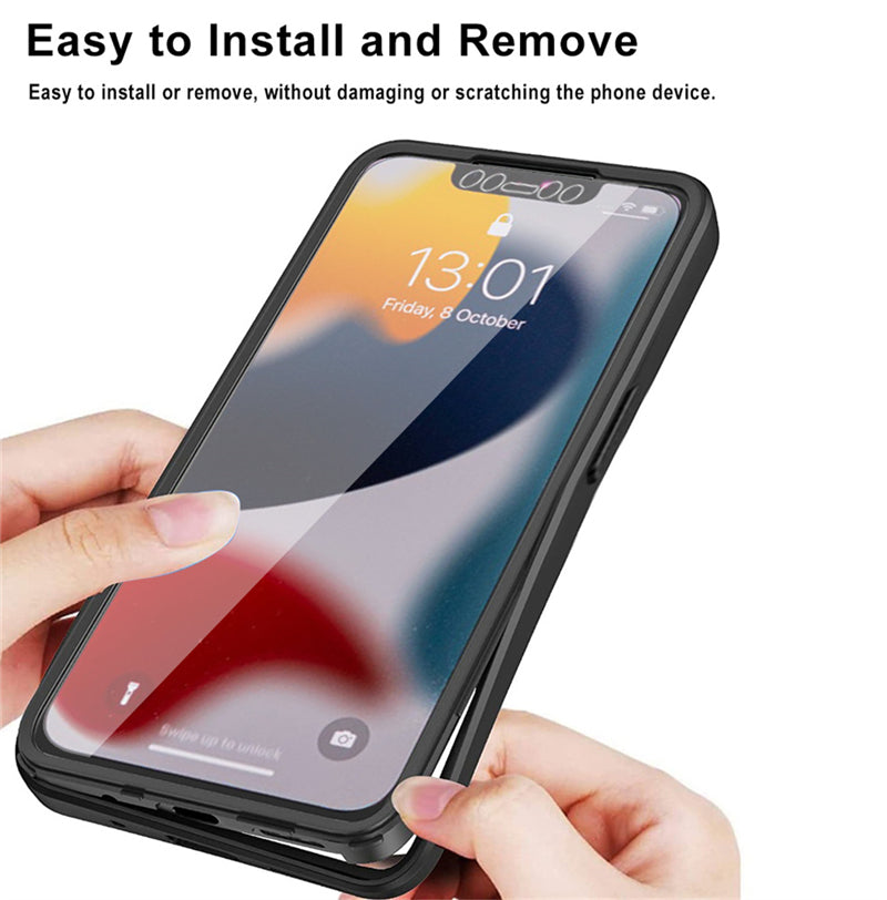 Hochwertige Transparente 360 Grad Silikon-Schutz iPhone Hülle mit MagSafe | Rundumschutz und Kameralinsenschutz für Apple iPhone 16/16e, 15, 14, 13, 12 Pro Max, Pro, Plus & Mini Cover | Panzertasche und Stoßstangenabdeckung | Hochwertige Handyhülle