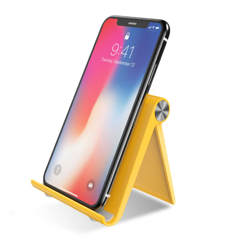 Hochwertiges Handyhalterung für Schreibtisch Ständer,Smartphone & Tablet für Apple iPhone 15,14,13 Tragbarer Mobilhalter 