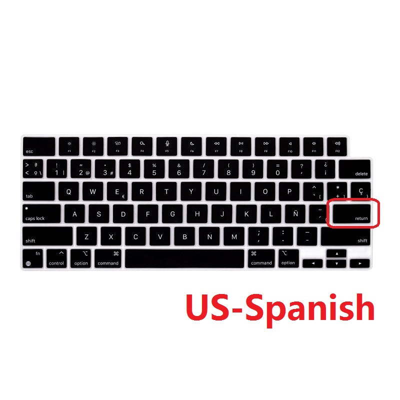 Premium Keyboard Protection Skin for Macbook Air/Pro/M3/M2/M1: 16,14,13-inch | 2024/2023/2022/2020 Series  High-Quality Keyboard Cover