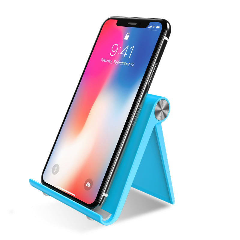 Hochwertiges Handyhalterung für Schreibtisch Ständer,Smartphone & Tablet für Apple iPhone 15,14,13 Tragbarer Mobilhalter 